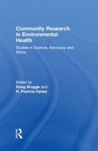 Cover image: Community Research in Environmental Health 1st edition 9780754641766