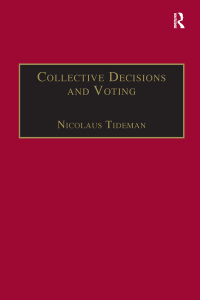 Imagen de portada: Collective Decisions and Voting 1st edition 9780754647171