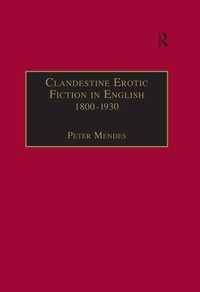 Immagine di copertina: Clandestine Erotic Fiction in English 1800–1930 1st edition 9780859679190