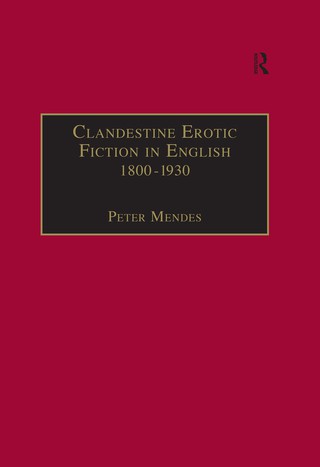 Cover image: Clandestine Erotic Fiction in English 1800–1930 1st edition 9780859679190