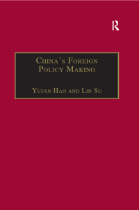 表紙画像: China's Foreign Policy Making 1st edition 9780754646075