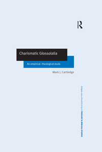 Imagen de portada: Charismatic Glossolalia 1st edition 9780754615965
