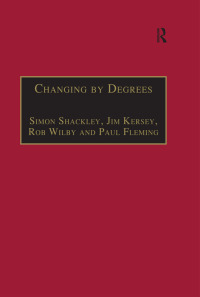 Immagine di copertina: Changing by Degrees 1st edition 9781138263727
