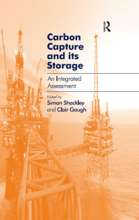 表紙画像: Carbon Capture and its Storage 1st edition 9781138254909