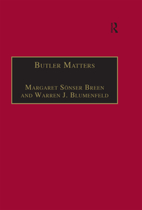 Titelbild: Butler Matters 1st edition 9781138378858
