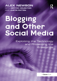 Omslagafbeelding: Blogging and Other Social Media 1st edition 9780566087899
