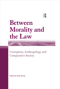 Cover image: Between Morality and the Law 1st edition 9780815346494