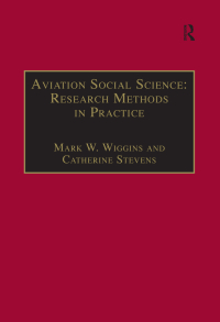 صورة الغلاف: Aviation Social Science: Research Methods in Practice 1st edition 9781840149661