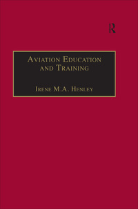 Omslagafbeelding: Aviation Education and Training 1st edition 9780754617334