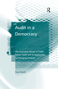 صورة الغلاف: Audit in a Democracy 1st edition 9780367604240