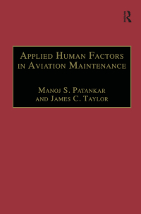 Cover image: Applied Human Factors in Aviation Maintenance 1st edition 9781138249981