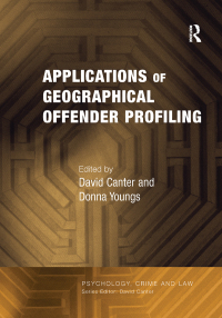 Imagen de portada: Applications of Geographical Offender Profiling 1st edition 9780754627203