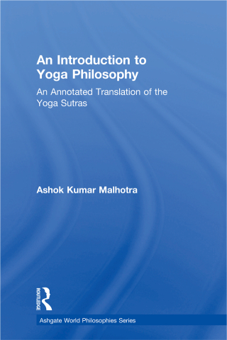Cover image: An Introduction to Yoga Philosophy 1st edition 9780367787479