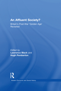 Cover image: An Affluent Society? 1st edition 9780754635284