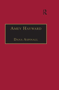 Immagine di copertina: Amey Hayward 1st edition 9780754630968