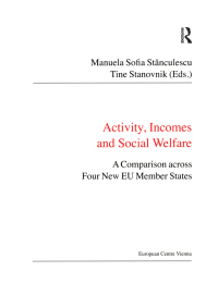 صورة الغلاف: Activity, Incomes and Social Welfare 1st edition 9780754677772