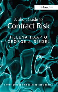 Omslagafbeelding: A Short Guide to Contract Risk 1st edition 9781409448860