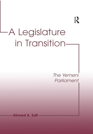 Cover image: A Legislature in Transition 1st edition 9780754617020