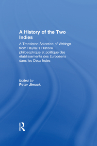 صورة الغلاف: A History of the Two Indies 1st edition 9780754640431