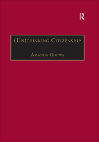 Cover image: (Un)thinking Citizenship 1st edition 9780754638780