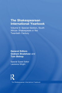 صورة الغلاف: The Shakespearean International Yearbook 1st edition 9780754669166