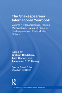 Titelbild: The Shakespearean International Yearbook 1st edition 9781409432296