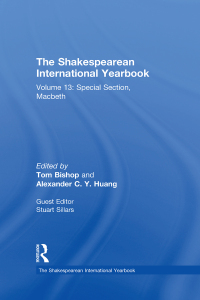 Cover image: The Shakespearean International Yearbook 1st edition 9781472412539