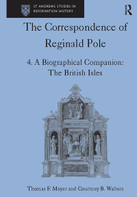 Cover image: The Correspondence of Reginald Pole 1st edition 9780754603290