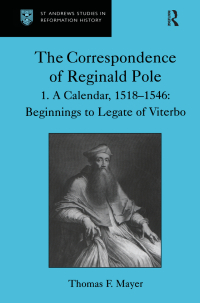 Cover image: The Correspondence of Reginald Pole 1st edition 9780754603269
