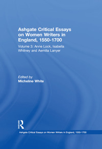 Imagen de portada: Ashgate Critical Essays on Women Writers in England, 1550-1700 1st edition 9780754660866