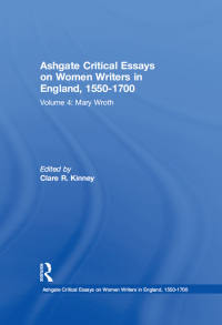 Cover image: Ashgate Critical Essays on Women Writers in England, 1550-1700 1st edition 9780754660828