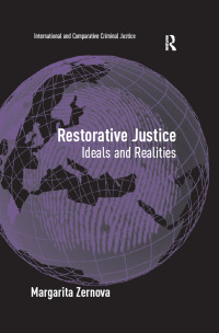 Cover image: Restorative Justice 1st edition 9780754670322