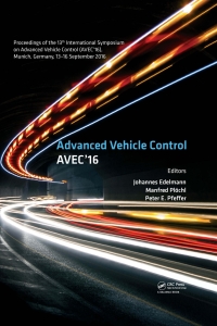 表紙画像: Advanced Vehicle Control 1st edition 9781138029927