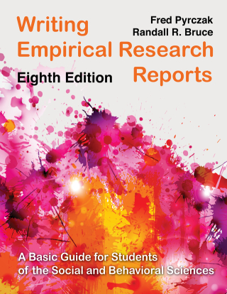 Cover image: Writing Empirical Research Reports 8th edition 9781936523368