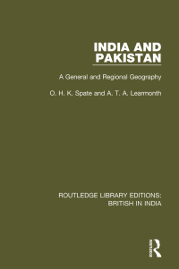 Cover image: India and Pakistan 1st edition 9781138290723