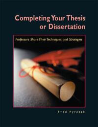 Cover image: Completing Your Thesis or Dissertation 1st edition 9780815350293