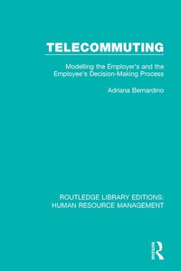 Cover image: Telecommuting 1st edition 9781138289529