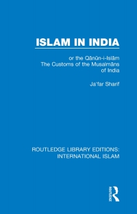 Omslagafbeelding: Routledge Library Editions: International Islam 1st edition 9781138289291