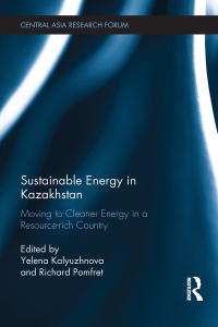 Imagen de portada: Sustainable Energy in Kazakhstan 1st edition 9781138238442