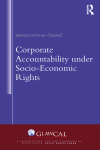 صورة الغلاف: Corporate Accountability under Socio-Economic Rights 1st edition 9781138288782