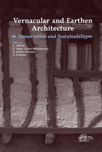 صورة الغلاف: Vernacular and Earthen Architecture: Conservation and Sustainability 1st edition 9781138035461