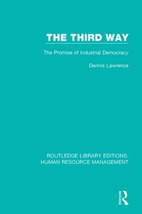 Imagen de portada: The Third Way 1st edition 9781138288379