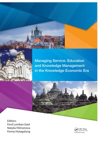 Imagen de portada: Managing Service, Education and Knowledge Management in the Knowledge Economic Era 1st edition 9781138035171