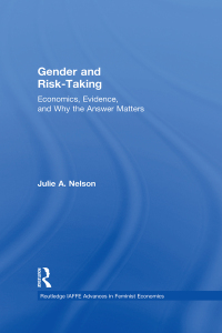 Cover image: Gender and Risk-Taking 1st edition 9781138284012