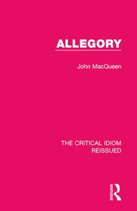 Cover image: Allegory 1st edition 9781138283121