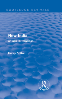Imagen de portada: Routledge Revivals: New India (1909) 1st edition 9781138282155