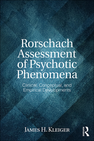 صورة الغلاف: Rorschach Assessment of Psychotic Phenomena 1st edition 9780415837682