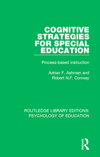 表紙画像: Cognitive Strategies for Special Education 1st edition 9781138280861