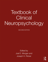 Cover image: Textbook of Clinical Neuropsychology 2nd edition 9781848726956