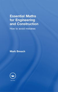 صورة الغلاف: Essential Maths for Engineering and Construction 1st edition 9780415579278